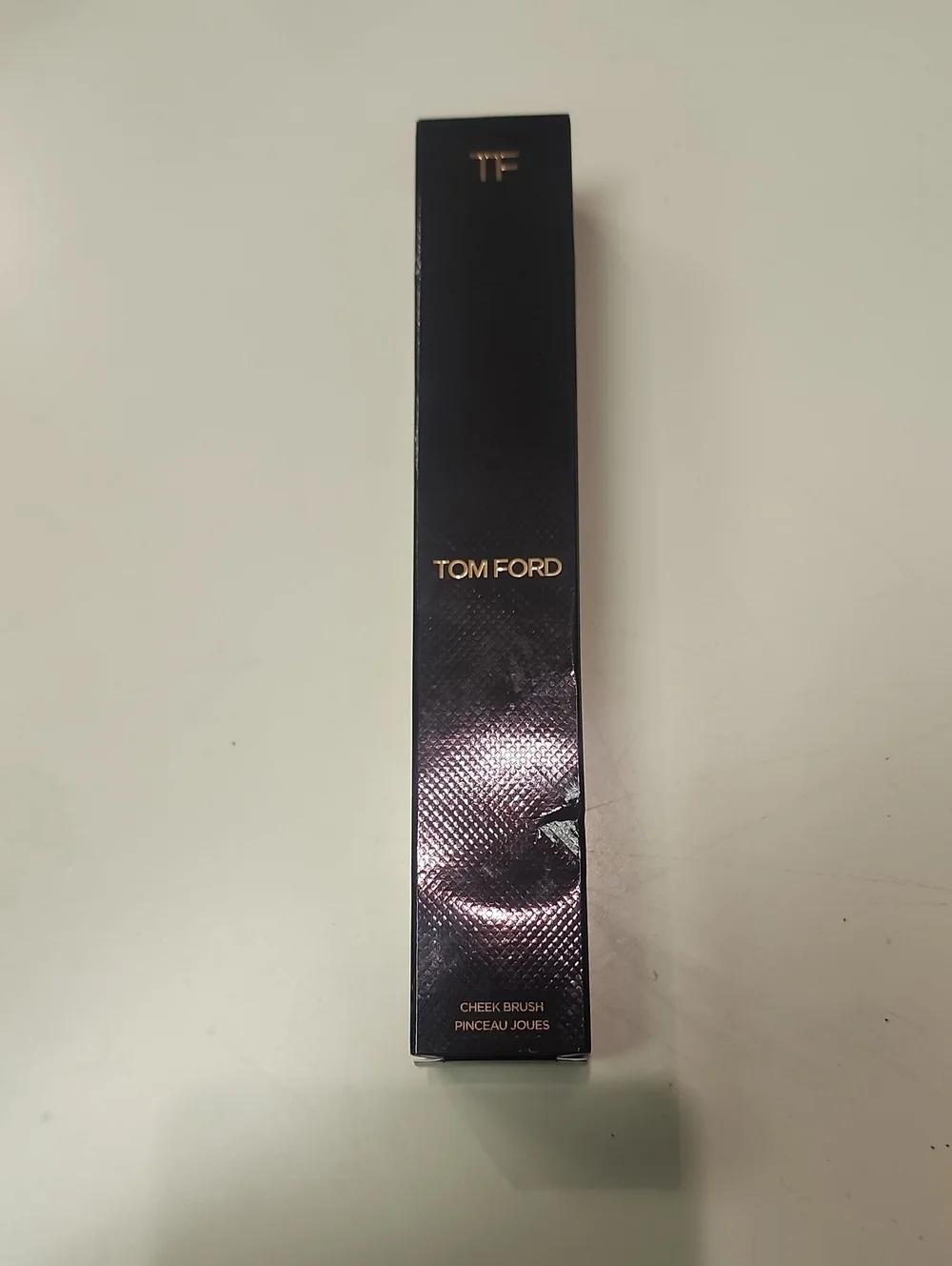 Tom Ford Cheek Brush – Black with Gold Logo